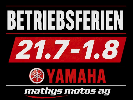 Ankündigung Betriebsferien